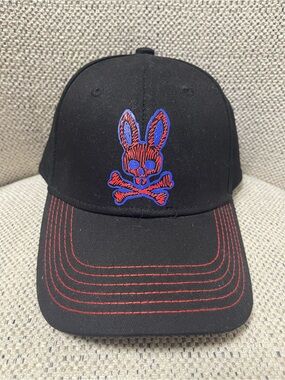 MENS PSYCHO BUNNY WARDELL BASEBALL CAP